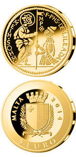 5 euro coin The Zecchino | Malta 2014