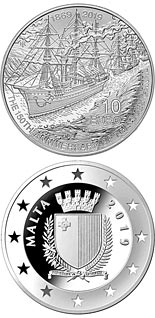 10 euro coin 150th Anniversary of the Suez Canal  | Malta 2019