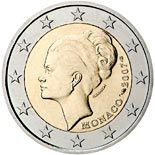 2 euro coin 25th Anniversary of the Death of Grace Kelly | Monaco 2007