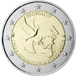 2 euro coin 20 years membership of the United Nations | Monaco 2013
