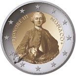 2 euro coin 300th Anniversary of the Birth of Prince Honoré III | Monaco 2020