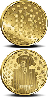 10 euro coin 60 years Peace and Freedom  | Netherlands 2005