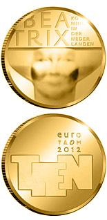 10 euro coin Sculpture | Netherlands 2012