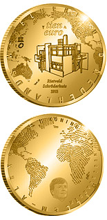 10 euro coin The Rietveld Five Euro | Netherlands 2013