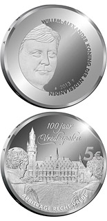 5 euro coin Peace Palace 100 Years | Netherlands 2013
