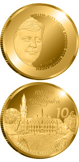 10 euro coin Peace Palace 100 Years | Netherlands 2013