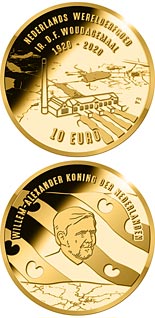 10 euro coin 100th anniversary of the Ir. D.F. Woudagemaal  | Netherlands 2020