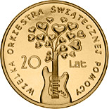 2 zloty coin 20 Years of The Great Orchestra of Christmas Charity  | Poland 2012