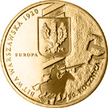 2 zloty coin 90th Anniversary of the Battle of Warsaw  | Poland 2010