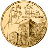 2 zloty coin 65th Anniversary of the Warsaw Uprising - Warsaw-born poets  | Poland 2009