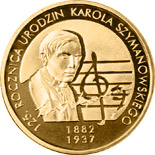 2 zloty coin 125th Anniversary of Karol Szymanowski's Birth | Poland 2007