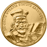 2 zloty coin 500th Anniversary of Proclamation of the Jan Łaski's Statute  | Poland 2006