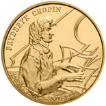 2 zloty coin 150th anniversary of Fryderyk Chopin's death  | Poland 1999