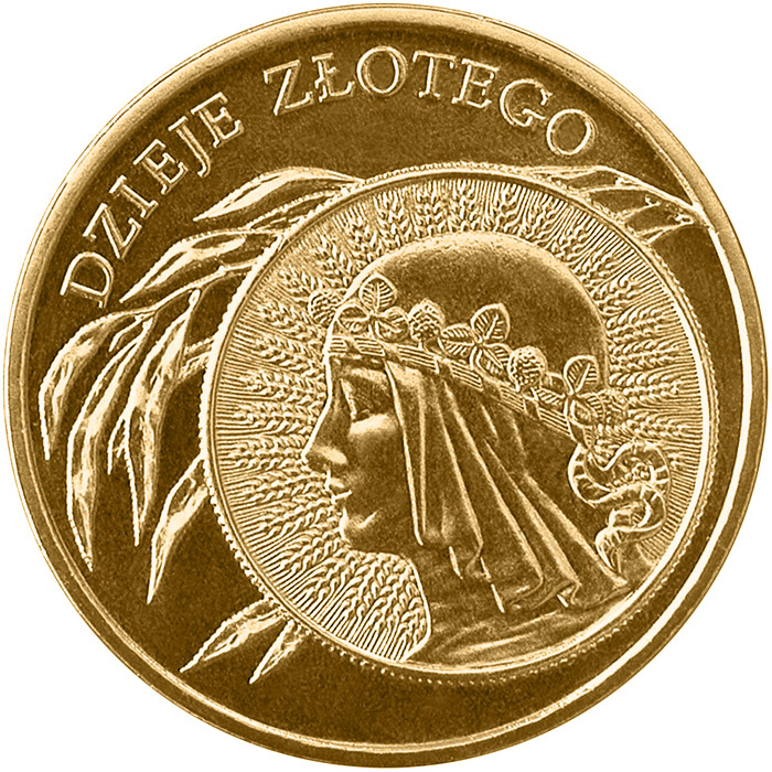 Image of 2 zloty coin - 10 zloty of 1932 issue  | Poland 2006.  The Nordic gold (CuZnAl) coin is of UNC quality.
