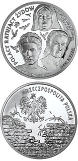 20 zloty coin Irena Sendlerowa, Zofia Kossak-Szczucka and Sister Matylda Getter | Poland 2009