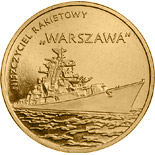 2 zloty coin Warszawa Guided-missile Destroyer | Poland 2013
