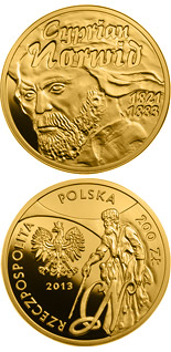 2 zloty coin Cyprian Norwid | Poland 2013