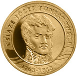 2 zloty coin 200th Anniversary of the Death of Prince Józef Poniatowski | Poland 2013