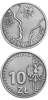 10 zloty coin 50th anniversary of the Polish Society for the Mentally Handicapped | Poland 2013