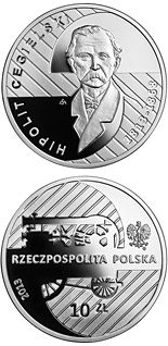 10 zloty coin 200th Anniversary of the Birth of Hipolit Cegielski | Poland 2013