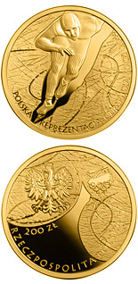 200 zloty coin Polish Olympic Team Sochi 2014 | Poland 2014