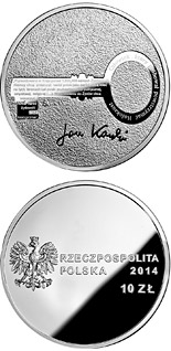 10 zloty coin Centenary of the birth of Jan Karski  | Poland 2014