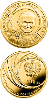 100 zloty coin Canonisation of John Paul II, 27 IV 2014 | Poland 2014