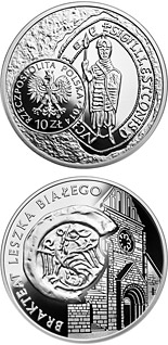 10 zloty coin Leszek I the White – bracteate  | Poland 2014