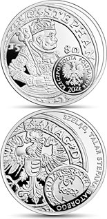20 zloty coin Schilling and the thaler of King Stephen Bathory  | Poland 2016