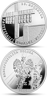 10 zloty coin The 35th anniversary of the pacification of the „Wujek” Coal Mine  | Poland 2016