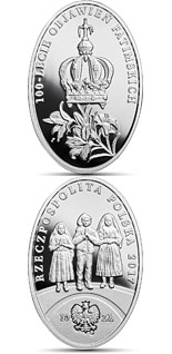 10 zloty coin 100th Anniversary of the Apparitions of Fatima | Poland 2017