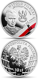 10 zloty coin Witold Pilecki Witold | Poland 2017