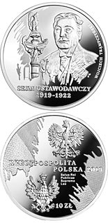 10 zloty coin Legislative Sejm of 1919-1922 | Poland 2019