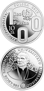 10 zloty coin 100th Anniversary of the Catholic University of Lublin | Poland 2019