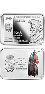 20 zloty coin 450th Anniversary of the Union of Lublin | Poland 2019