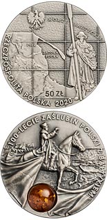 50 zloty coin 100th Anniversary of Poland’s Wedding to the Baltic Sea | Poland 2020