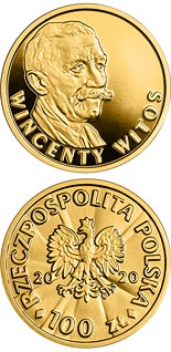100 zloty coin 100th Anniversary of Regaining Independence by Poland
– Wincenty Witos | Poland 2020