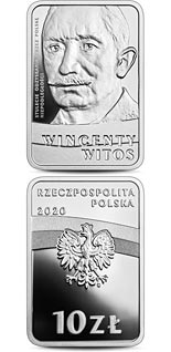 10 zloty coin 100th Anniversary of Regaining Independence by Poland
– Wincenty Witos | Poland 2020