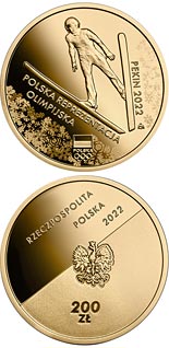 200 zloty coin Polish Olympic Team – Beijing 2022  | Poland 2022