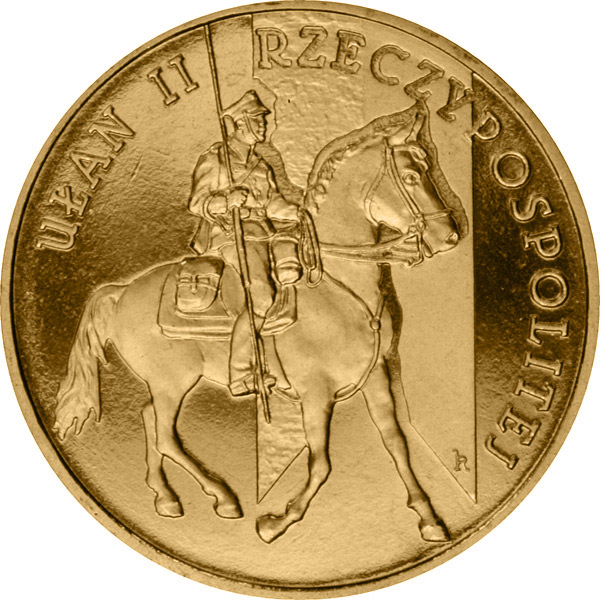 Image of 2 zloty coin - Uhlan of the Second Republic of Poland   | Poland 2011.  The Nordic gold (CuZnAl) coin is of UNC quality.