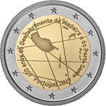 2 euro coin 600 years since the discovery of Madeira | Portugal 2019