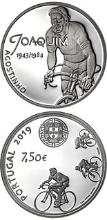 7.5 euro coin Joaquim Agostinho | Portugal 2019