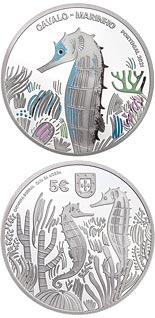 5 euro coin The Seahorse | Portugal 2021