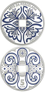 5 euro coin The Art of Porcelain — Portugal and the East
 | Portugal 2022