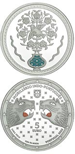 5 euro coin Portugal and the East | Portugal 2023