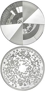 10 euro coin Digital World  | Portugal 2023