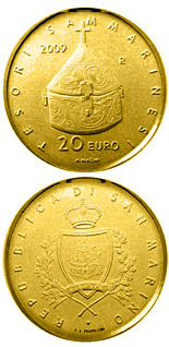 20 euro coin Treasures of San Marino  | San Marino 2009