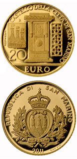 20 euro coin Architectural Elements | San Marino 2011