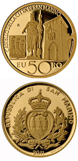 50 euro coin Architectural Elements | San Marino 2011