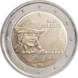 2 euro coin 500th Anniversary of the Death of Donatello | San Marino 2016